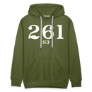 Milwaukee Road S3 Cab Info - Men’s Premium Hoodie - olive green