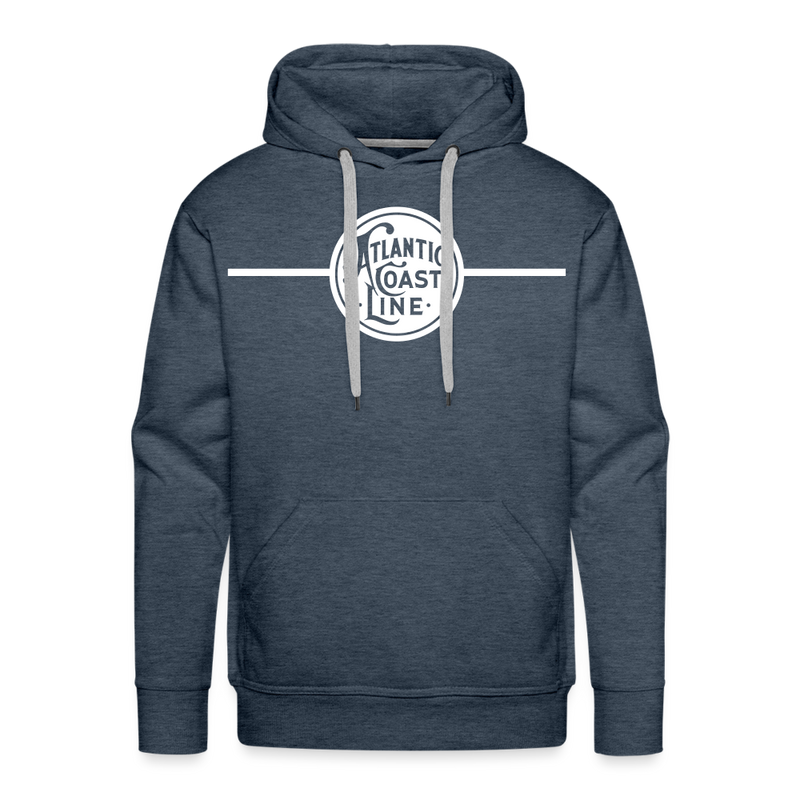 Atlantic Coast Line - Men’s Premium Hoodie - heather denim