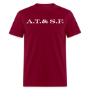 ATSF - Men's T-Shirt - burgundy
