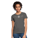 Pennsylvania Streamlined K4 Wings Herald - Women's T-Shirt - charcoal