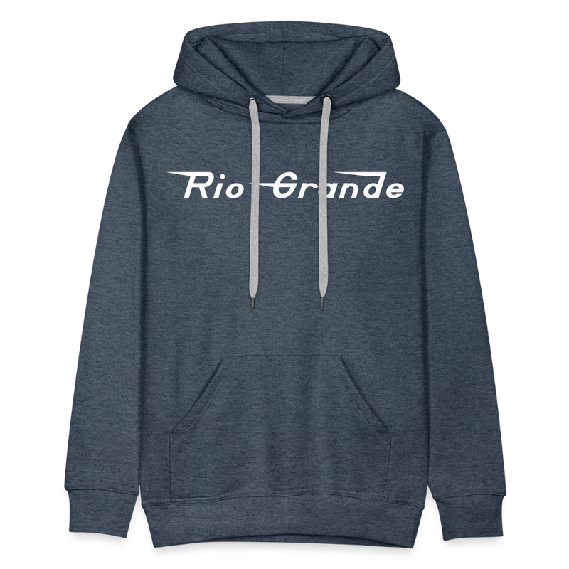 Rio Grande - Men’s Premium Hoodie - heather denim