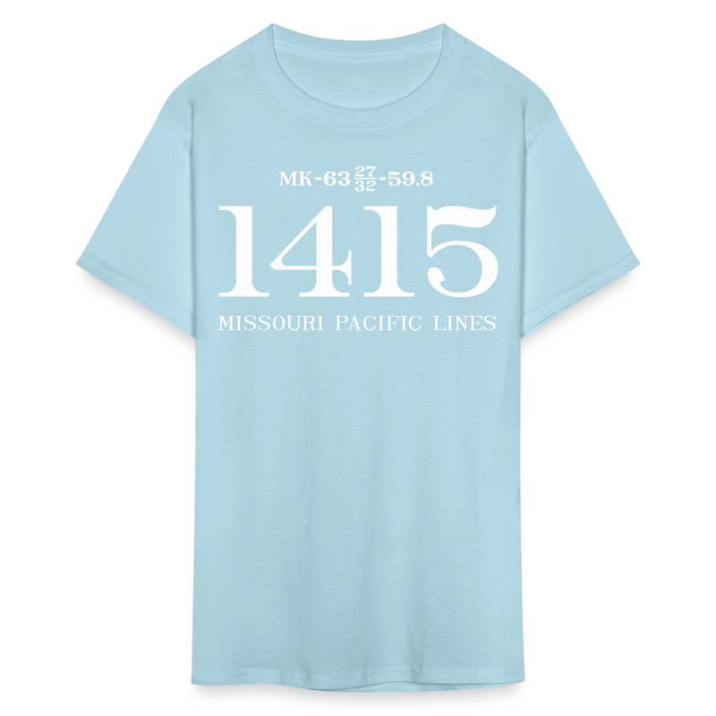 Missouri Pacific Lines Cab Info - Unisex Classic T-Shirt - powder blue