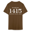 Missouri Pacific Lines Cab Info - Unisex Classic T-Shirt - brown