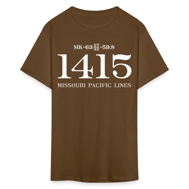 Missouri Pacific Lines Cab Info - Unisex Classic T-Shirt - brown
