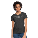 Pennsylvania Streamlined K4 Wings Herald - Women's T-Shirt - heather black