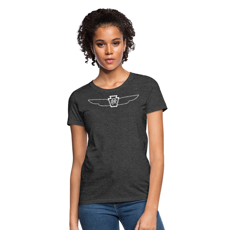 Pennsylvania Streamlined K4 Wings Herald - Women's T-Shirt - heather black