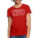 ALCO Builder's Plate - Women's T-Shirt - red