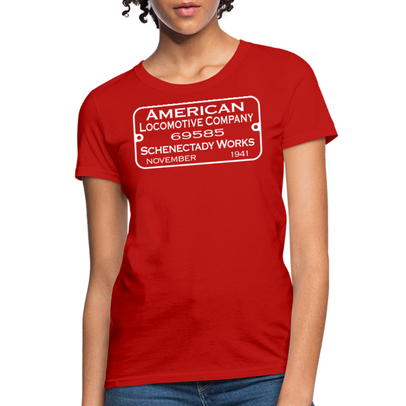 ALCO Builder's Plate - Women's T-Shirt - red