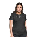 Pennsylvania Streamlined K4 Wings Herald - Women's T-Shirt - heather black