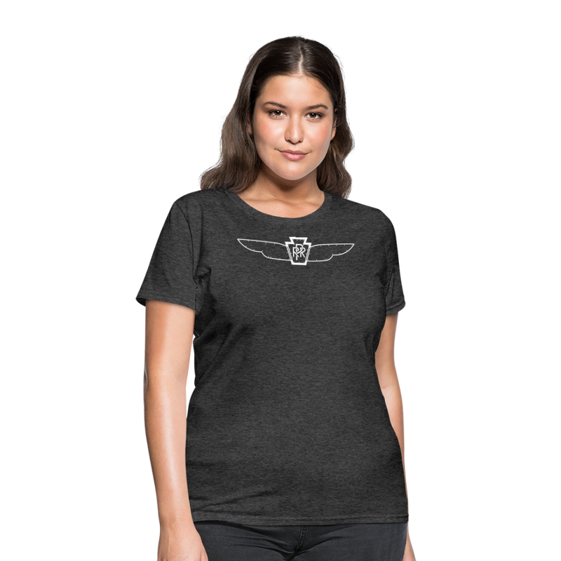 Pennsylvania Streamlined K4 Wings Herald - Women's T-Shirt - heather black