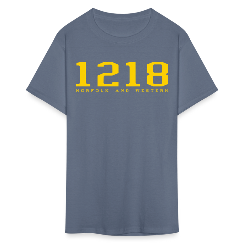Norfolk and Western 1218 - Unisex Classic T-Shirt - denim