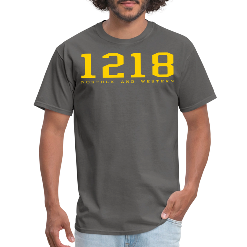 Norfolk and Western 1218 - Unisex Classic T-Shirt - charcoal
