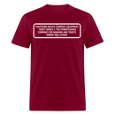 Southern Pacific Equipment Trust - Unisex Classic T-Shirt - burgundy