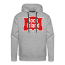 Rock Island Logo - Men’s Premium Hoodie - heather grey