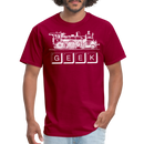 Train Geek - Unisex Classic T-Shirt - dark red