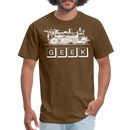 Train Geek - Unisex Classic T-Shirt - brown