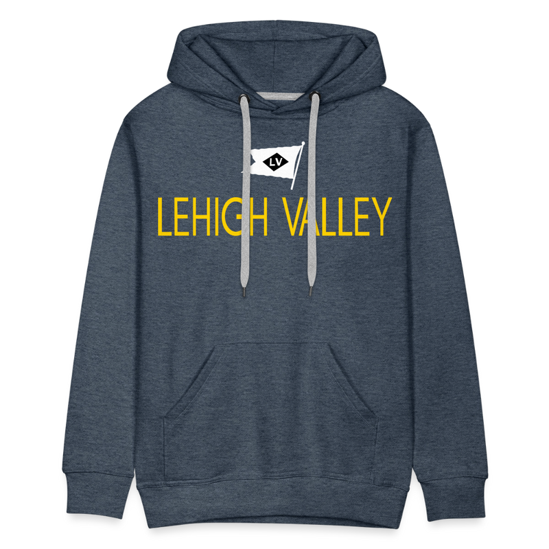 Lehigh Valley - Men’s Premium Hoodie - heather denim