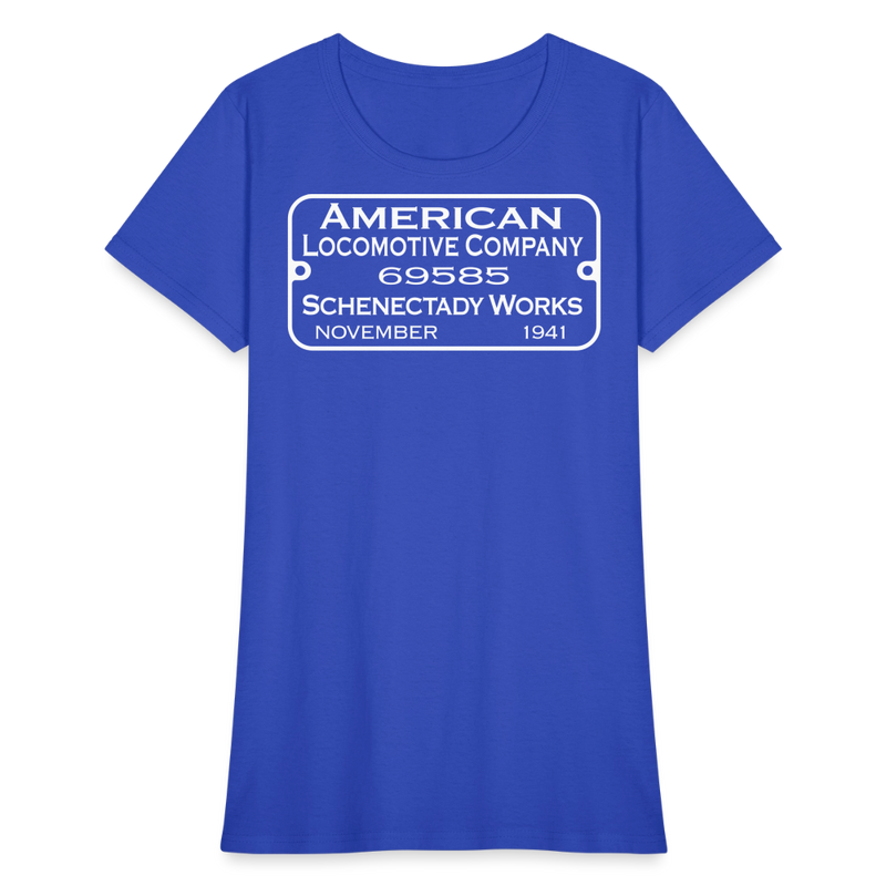 ALCO Builder's Plate - Women's T-Shirt - royal blue