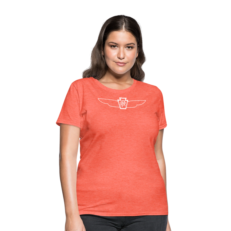 Pennsylvania Streamlined K4 Wings Herald - Women's T-Shirt - heather coral