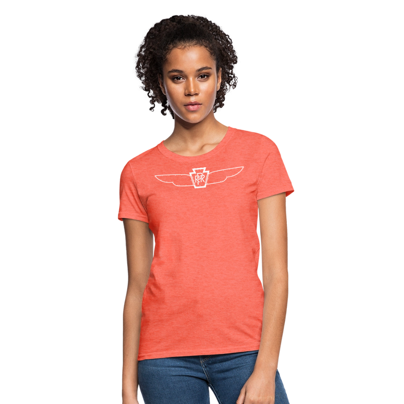 Pennsylvania Streamlined K4 Wings Herald - Women's T-Shirt - heather coral