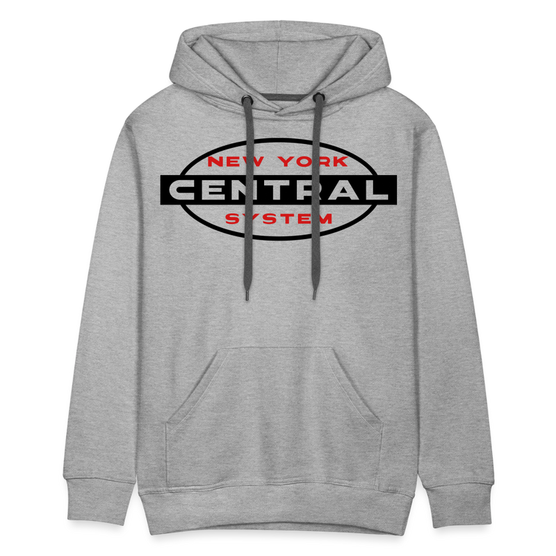 New York Central System - Men’s Premium Hoodie - heather grey