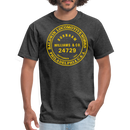 Baldwin Locomotive Works Builder's Plate Burnham - Unisex Classic T-Shirt - heather black