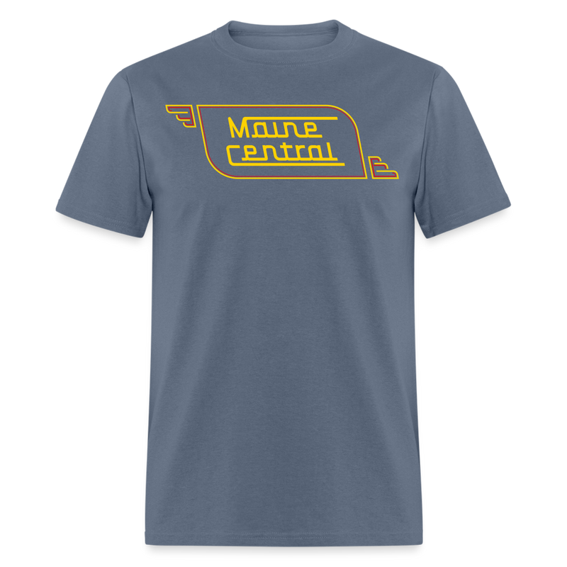 Maine Central Logo - Unisex Classic T-Shirt - denim