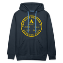 Norfolk & Western Class A Builder's Plate - Men’s Premium Hoodie - navy