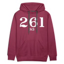 Milwaukee Road S3 Cab Info - Men’s Premium Hoodie - burgundy