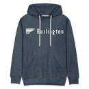 Burlington - Men’s Premium Hoodie - heather denim