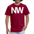 Norfolk & Western NW - Unisex Classic T-Shirt - burgundy
