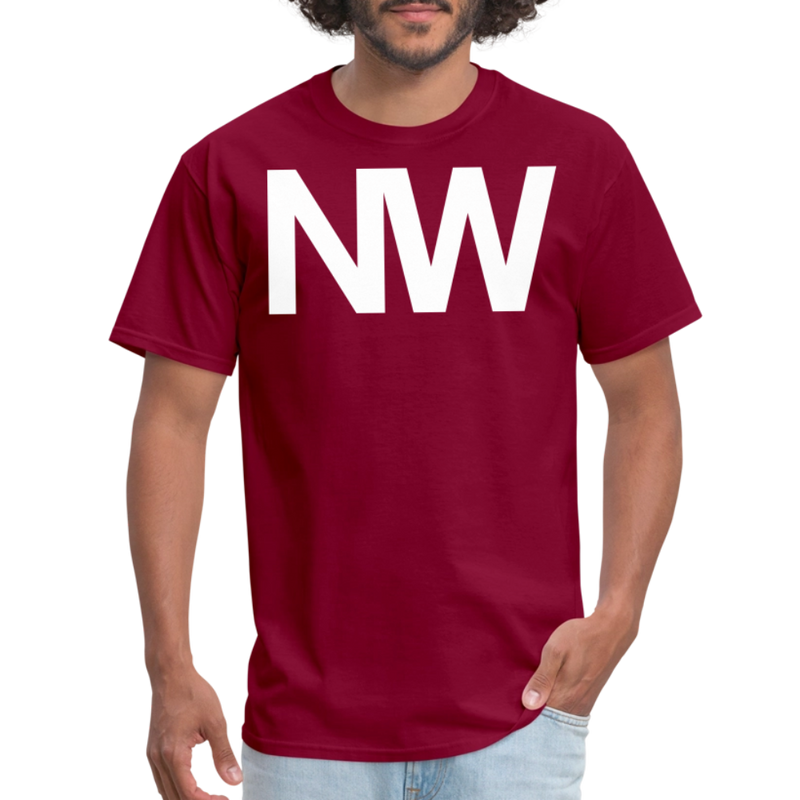 Norfolk & Western NW - Unisex Classic T-Shirt - burgundy