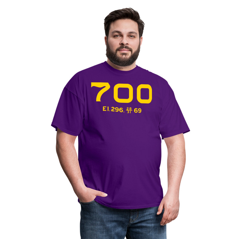 SP&S 700 Cab Info - Unisex Classic T-Shirt - purple