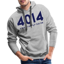 Union Pacific Big Boy 4014 Cab Info Light - Men’s Premium Hoodie - heather grey