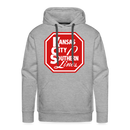 Kansas City Southern Lines - Men’s Premium Hoodie - heather grey
