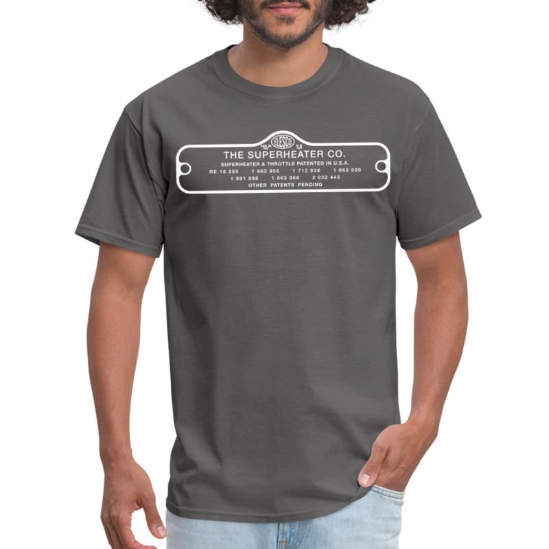 The Superheater Co Contoured - Unisex Classic T-Shirt - charcoal