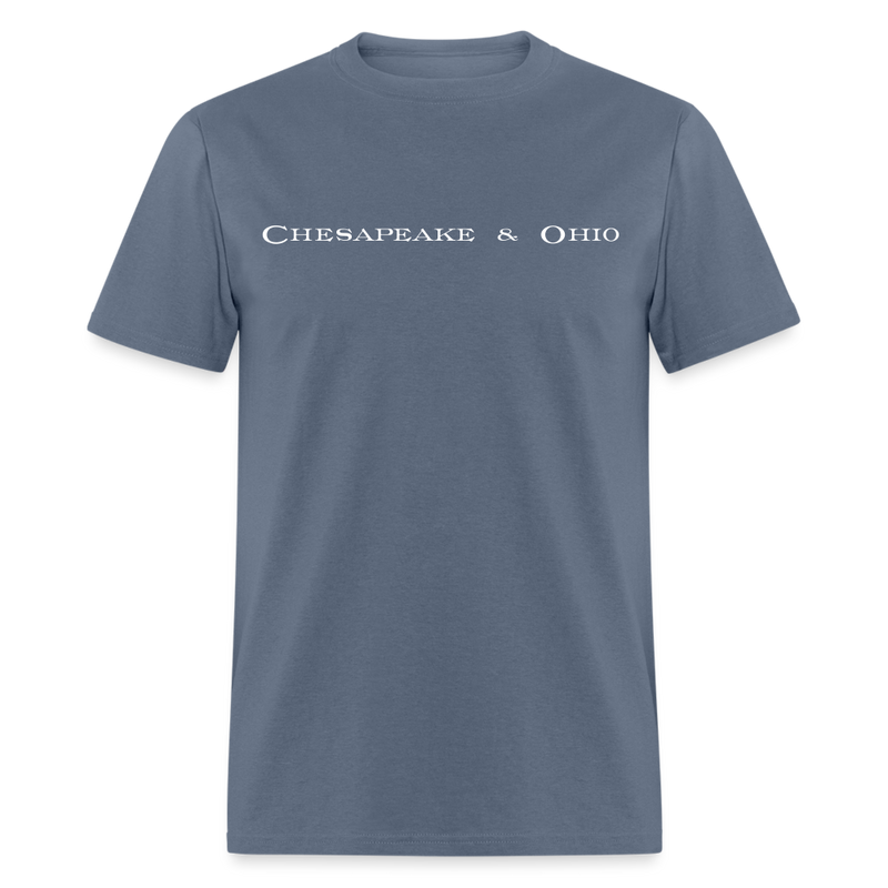 Chesapeake & Ohio - Unisex Classic T-Shirt - denim