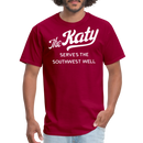 The Katy Serves the Southwest Well - Unisex Classic T-Shirt - dark red