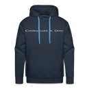 Chesapeake & Ohio - Men’s Premium Hoodie - navy
