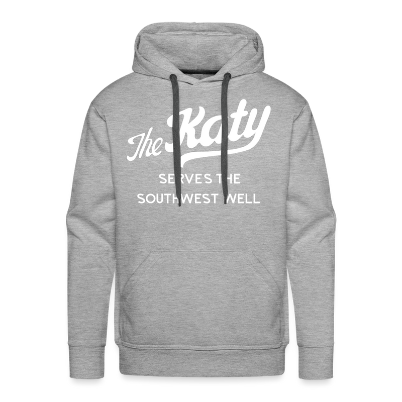 The Katy Serves the Southwest Well - Men’s Premium Hoodie - heather grey