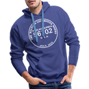 Baldwin Locomotive Works Builder's Plate - Men’s Premium Hoodie - royal blue
