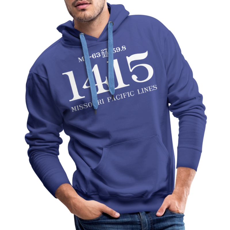 Missouri Pacific Lines Cab Info - Men’s Premium Hoodie - royal blue