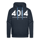 Union Pacific Big Boy 4014 Cab Info Dark - Men’s Premium Hoodie - navy