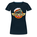 Model Train Stuff - Women’s Premium T-Shirt - deep navy