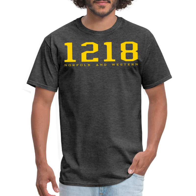 Norfolk and Western 1218 - Unisex Classic T-Shirt - heather black