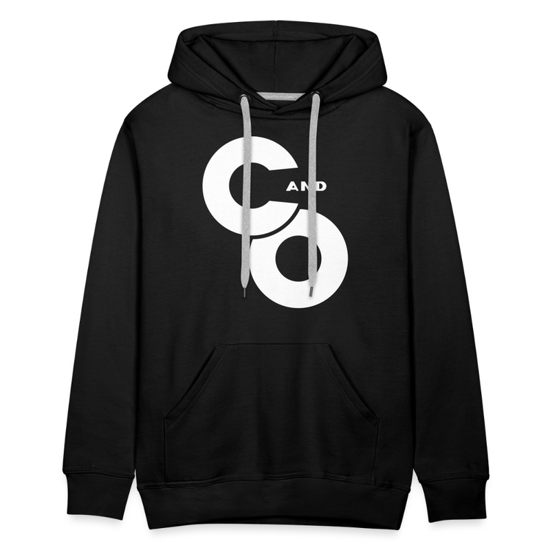 C and O Logo - Men’s Premium Hoodie - black