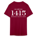 Missouri Pacific Lines Cab Info - Unisex Classic T-Shirt - burgundy