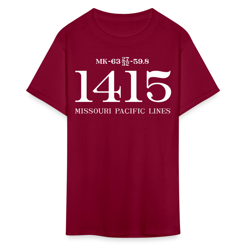 Missouri Pacific Lines Cab Info - Unisex Classic T-Shirt - burgundy