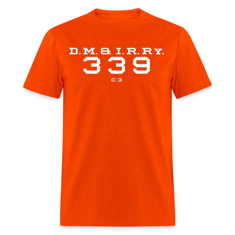 DM&IR Ry Cab Info - Unisex Classic T-Shirt - orange