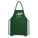 The Katy Serves the Southwest Well - Adjustable Apron - forest green